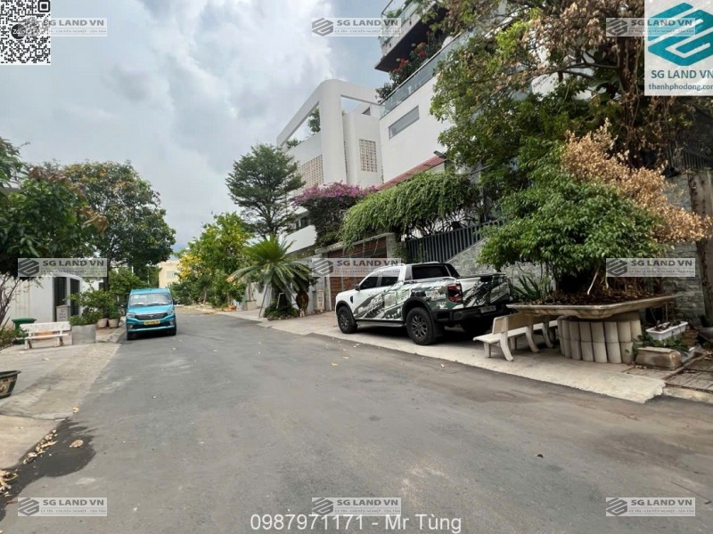 Đất biệt thự góc 2 mặt tiền Đông Thủ Thiêm