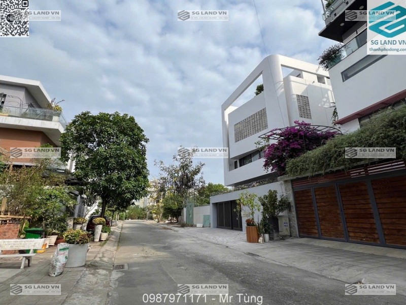 Đất biệt thự góc 2 mặt tiền Đông Thủ Thiêm