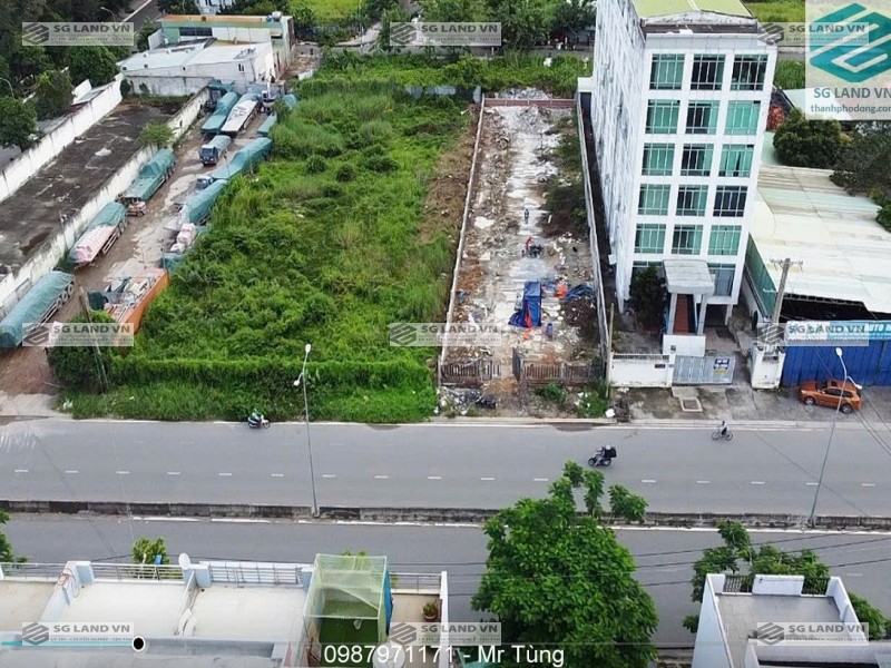 Đất mặt tiền Liên Phường 957m2 full thổ cư