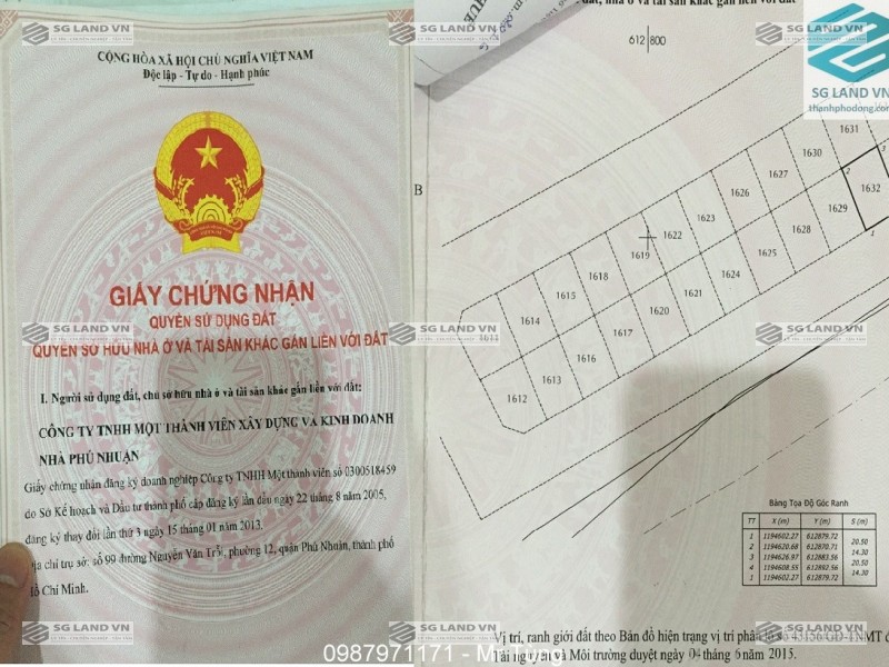 Bán đất Phú Nhuận mặt tiền sông